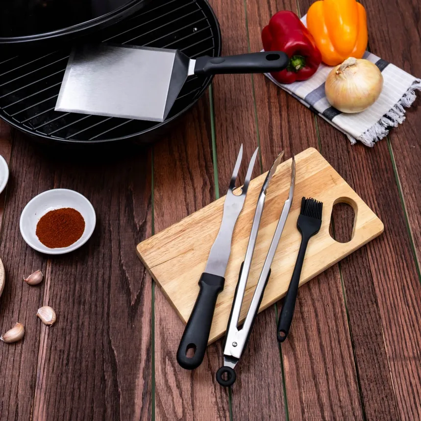 Scorched 4 Piece BBQ Tool Set