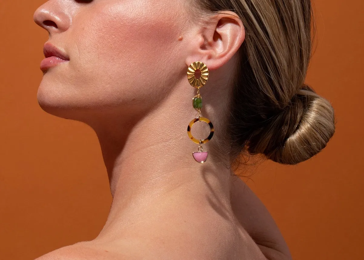 Lucia State Jade Dangles
