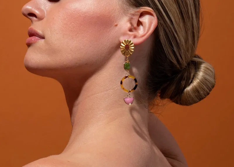 Lucia State Jade Dangles