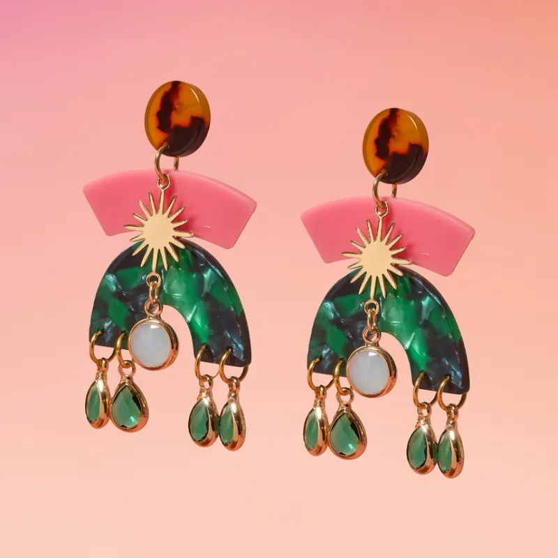 Freya Resin Earrings
