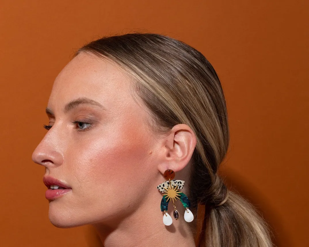 Maribel Shell State Earrings