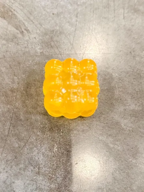 Squeeze Ball Cube Squishy-Orange