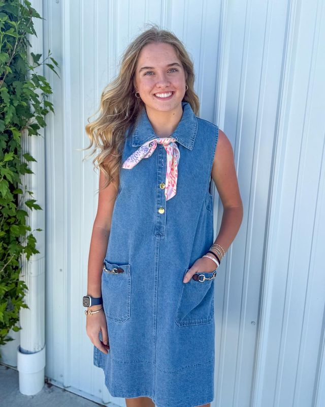 Blue Jean Baby Dress
