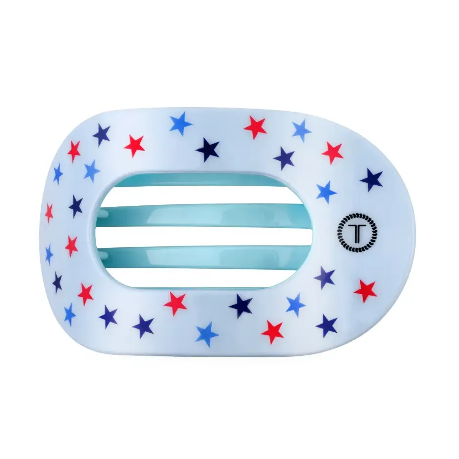 United We Sparkle Tiny Flat Round Clip