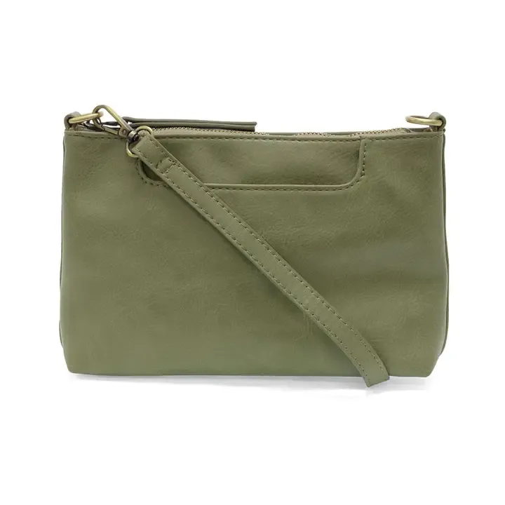 VG Lovely Top Zip Crossbody-Eucalyptus