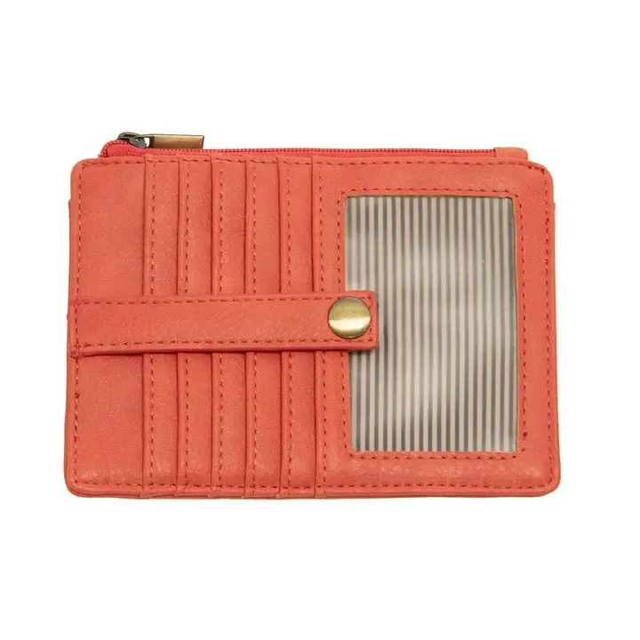 VG Penny Mini Travel Wallet-Living Coral