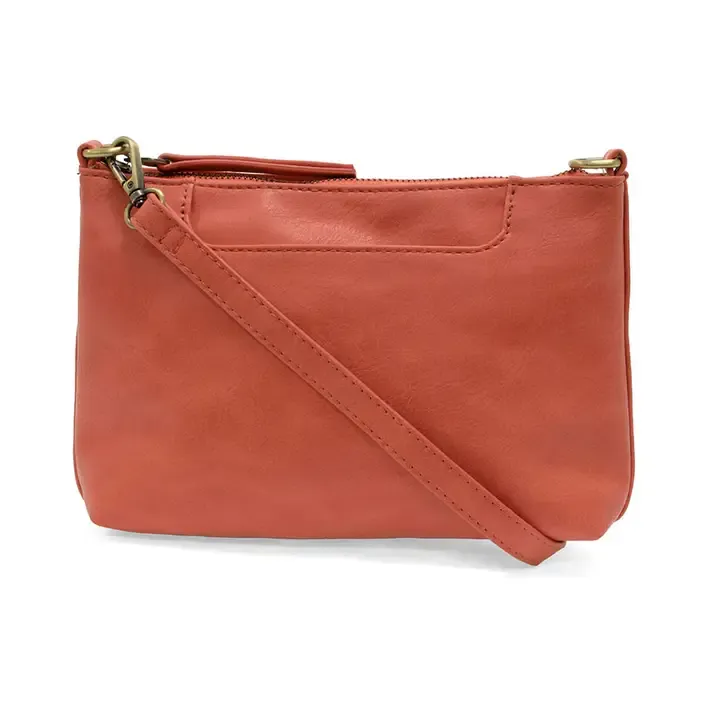 VG Lovely Top Zip Crossbody-Coral