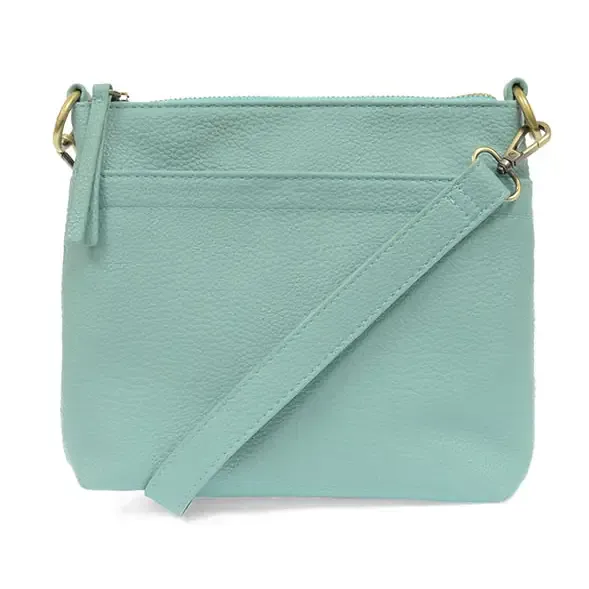 VG Layla Top Zip Crossbody Bag-Turquoise
