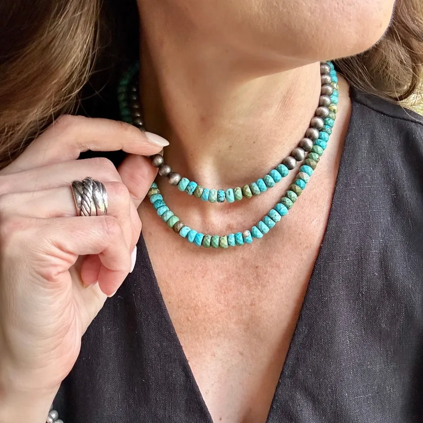 Turquoise Hills Necklace 16"