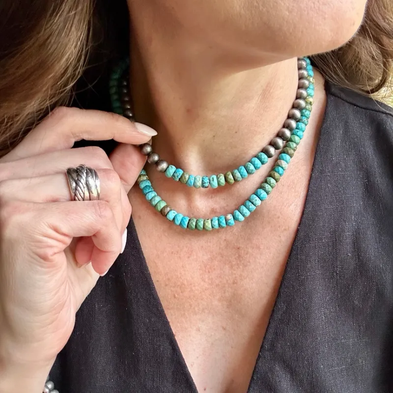Turquoise Hills Necklace 16"