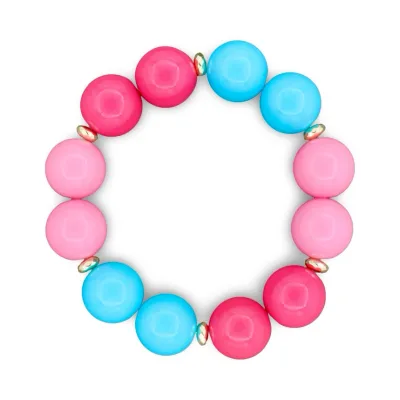 Fun Cabana Bracelet-Blue/Pink