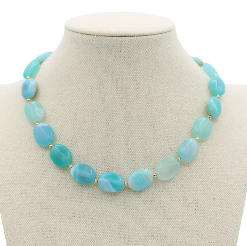 Calm Waters Necklace 16"