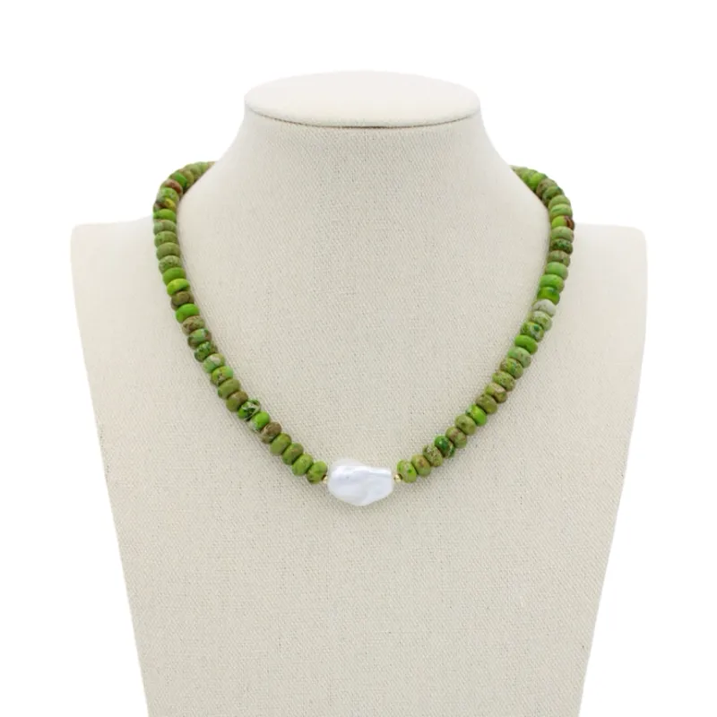 Resort Necklace-Key Lime