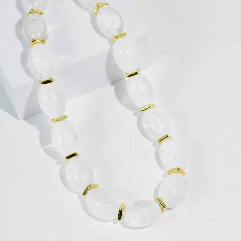 Jelly Pop White Necklace