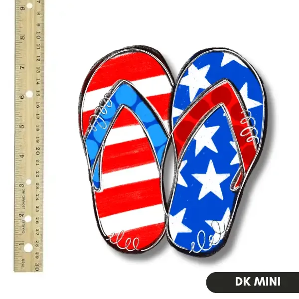 Stars &amp; Striped Flip Flop Mini