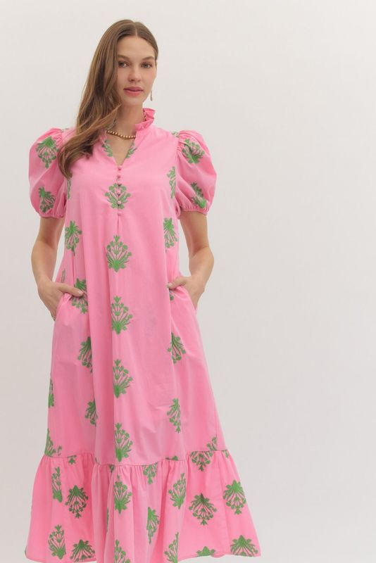 Hamptons Avenue Dress-Pink
