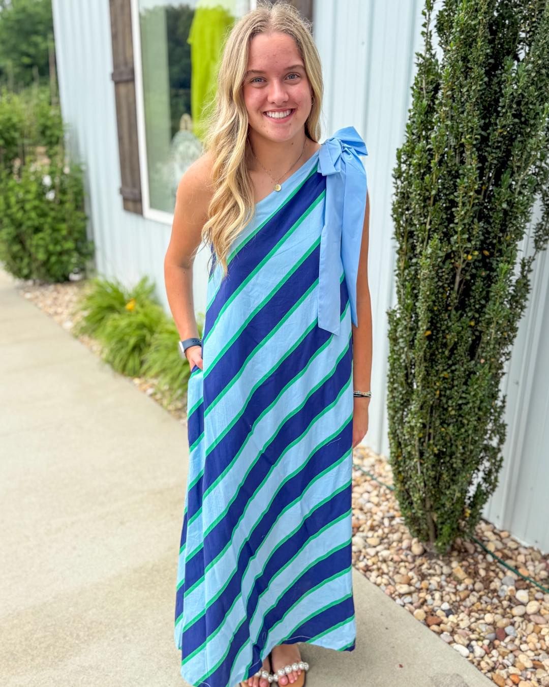 Coastal Club Dress-Navy