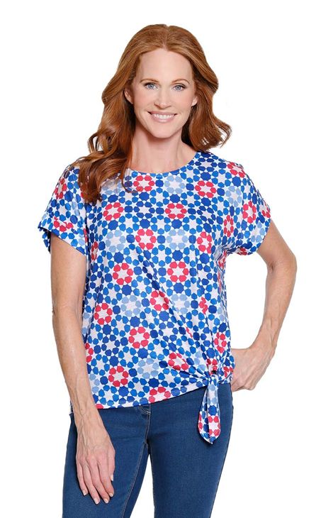 Dolman Tie Waist Top