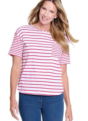 Fiery Red Boxy Top