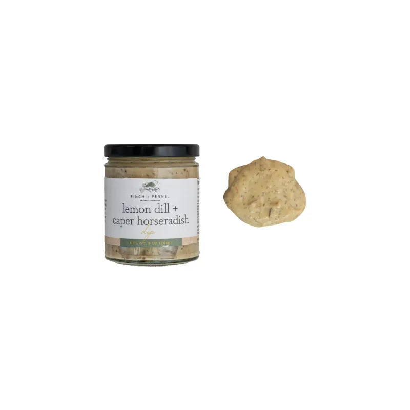 Lemon Dill + Caper Horseradish Dip