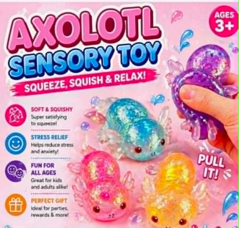 Axolotl Sensory Toy