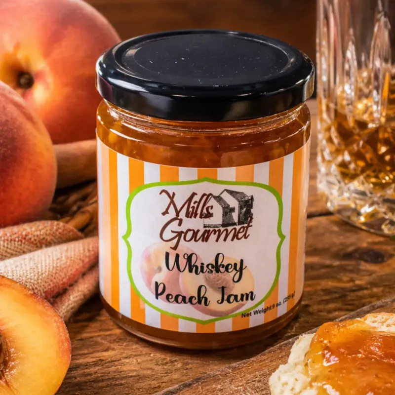 Whiskey Peach Jam