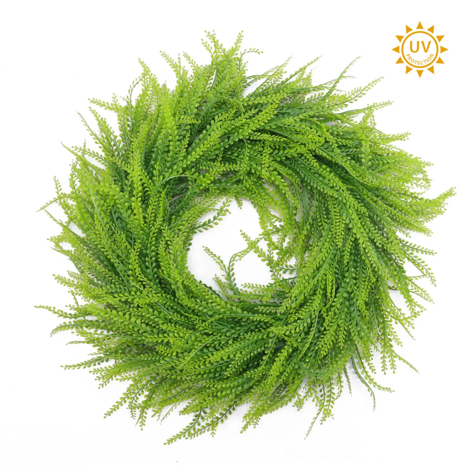 VG Bead Grass Wreath 24" UV Rated