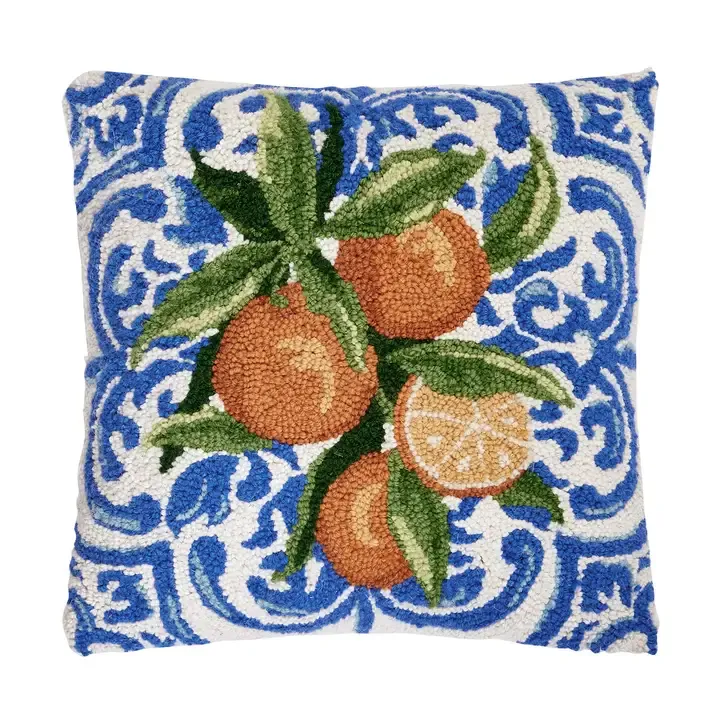 VG Mediterranean Orange Hook Pillow