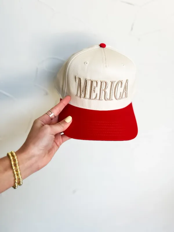 Merica Tone Puff Hat