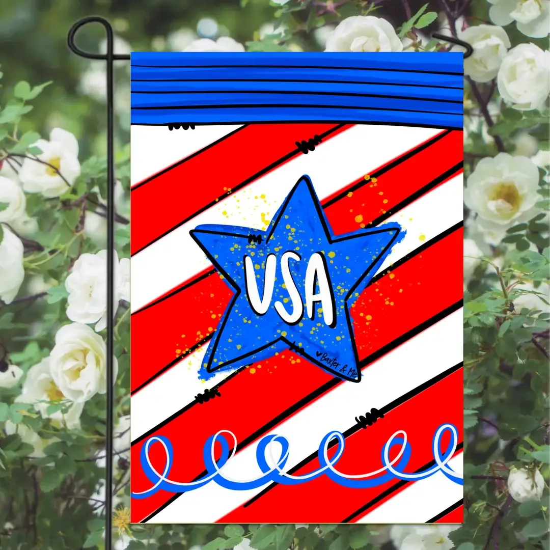 VG USA Garden Flag