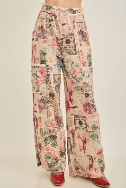 Rodeo Postcard Pants