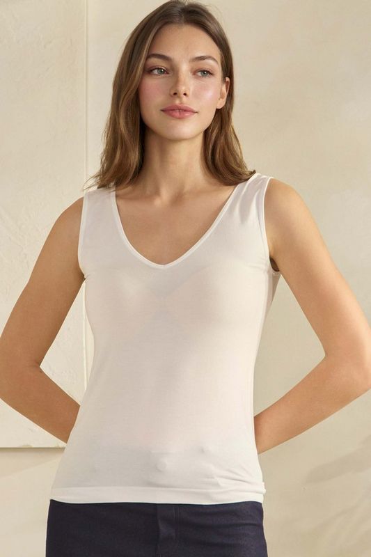 VG Airsoft Seamless Reversible Tank-White