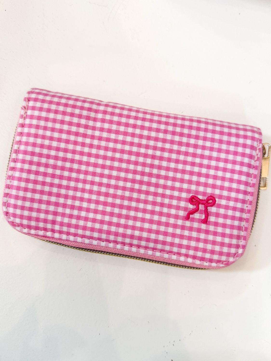 VG Brush Mani Set-Pink Check