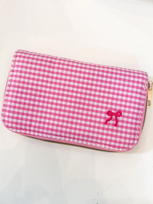 VG Brush Mani Set-Pink Check
