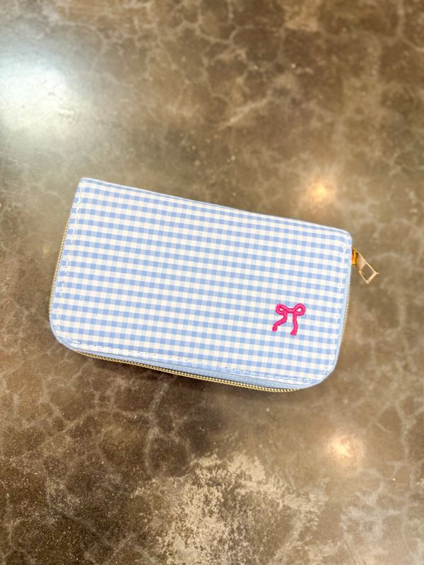 VG Brush Mani Set-Lt Blue Check