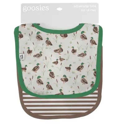 Mallard Drake Ducks Bib Set