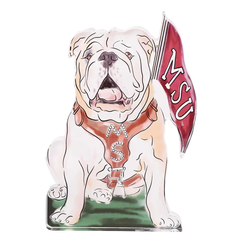 Mississippi State Bulldog Acrylic Stand