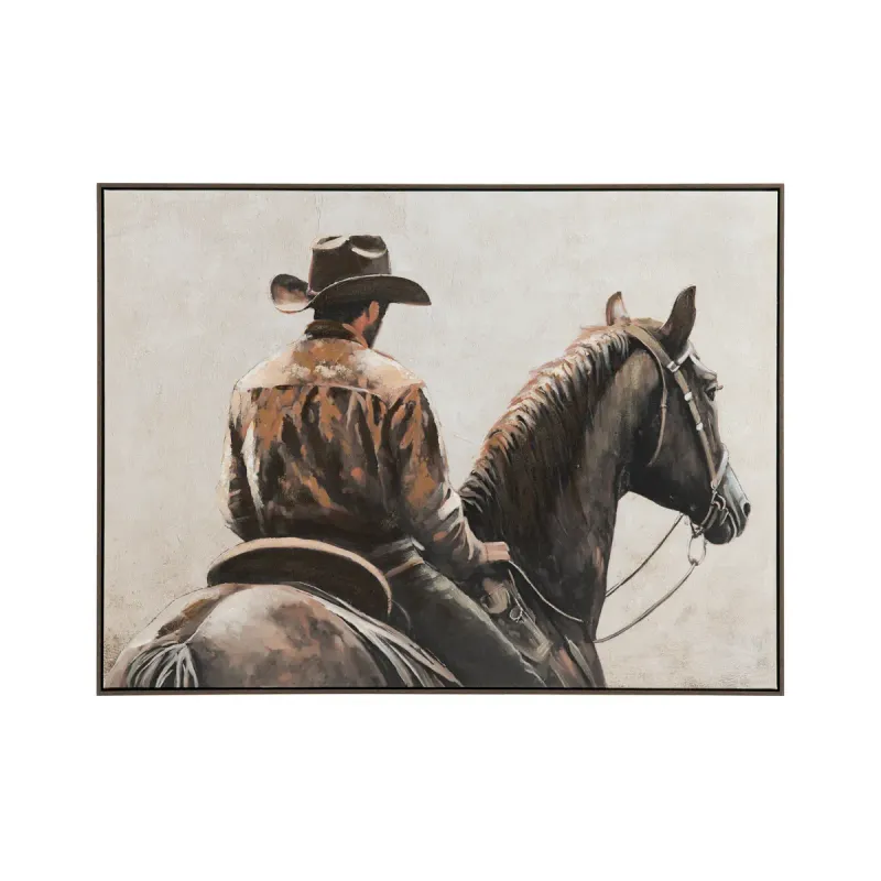 Back in the Saddle Canvas