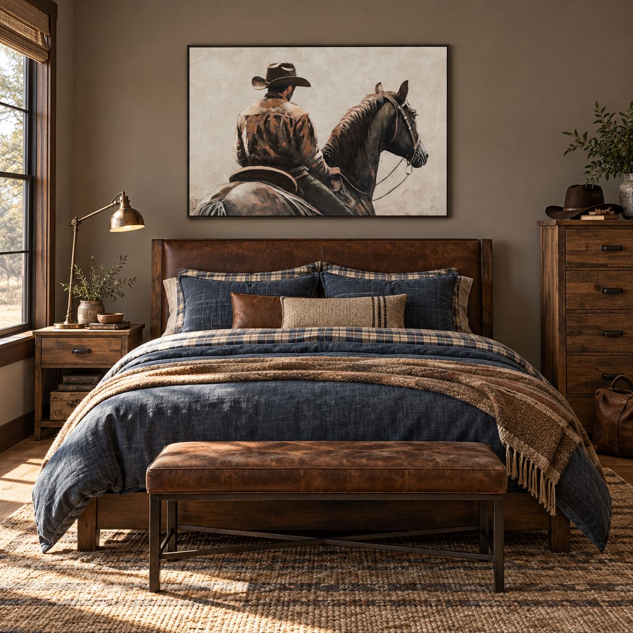 Back in the Saddle Canvas