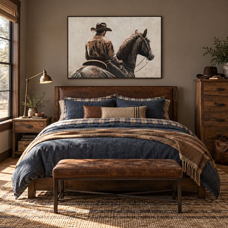 Back in the Saddle Canvas