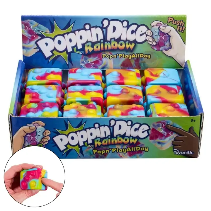 BC Poppin Dice Rainbow