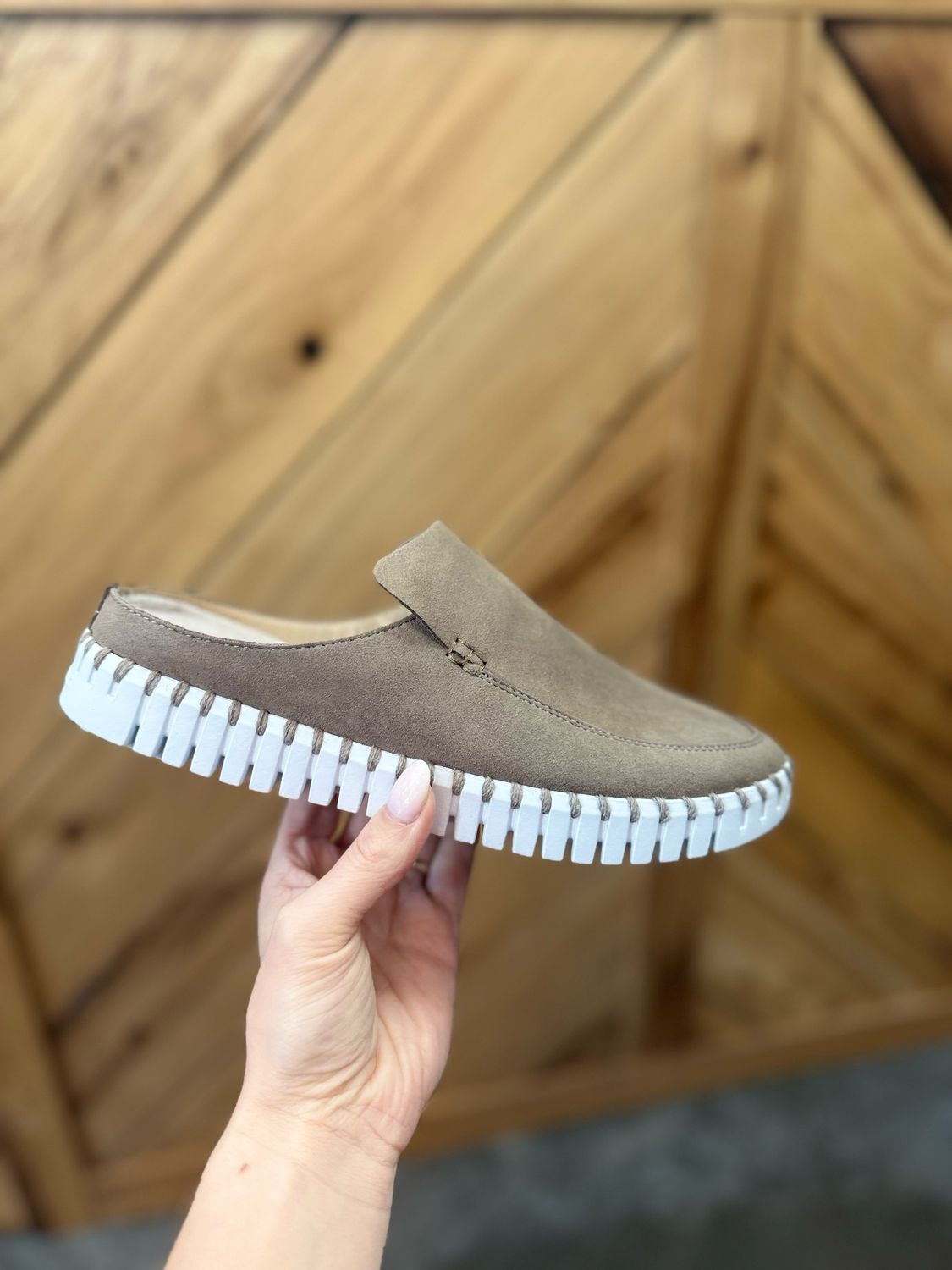 Loafer Mule- Falcon