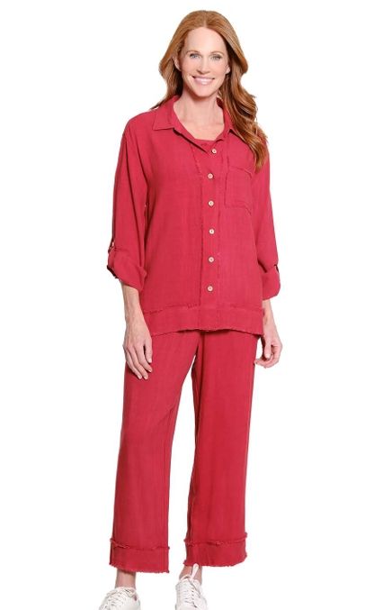 Brick Fringe Trim Top