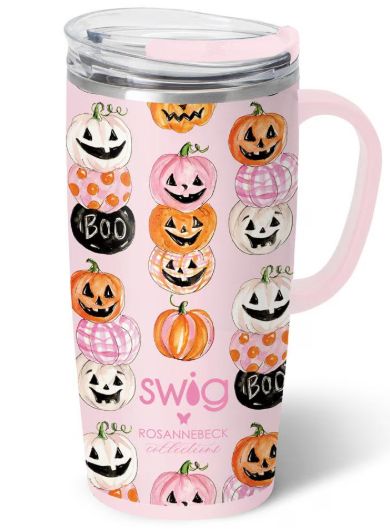 Pumpkin Stacks Travel Mug 22oz