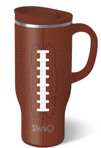 Football Leakproof Travel Mug 24oz