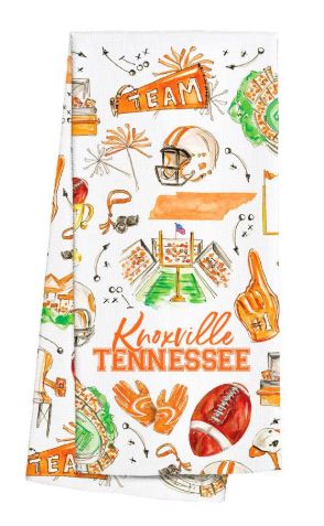 Tailgates in Knoxville Tea Towel