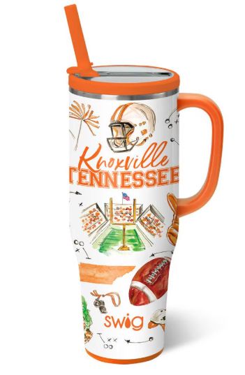 Tailgates in Knoxville Mega Mug 40oz