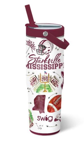 Tailgates in Starkville Leakproof To-Go Tumbler 30oz