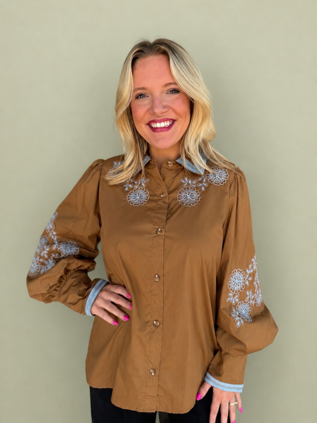 Amber Skies Top