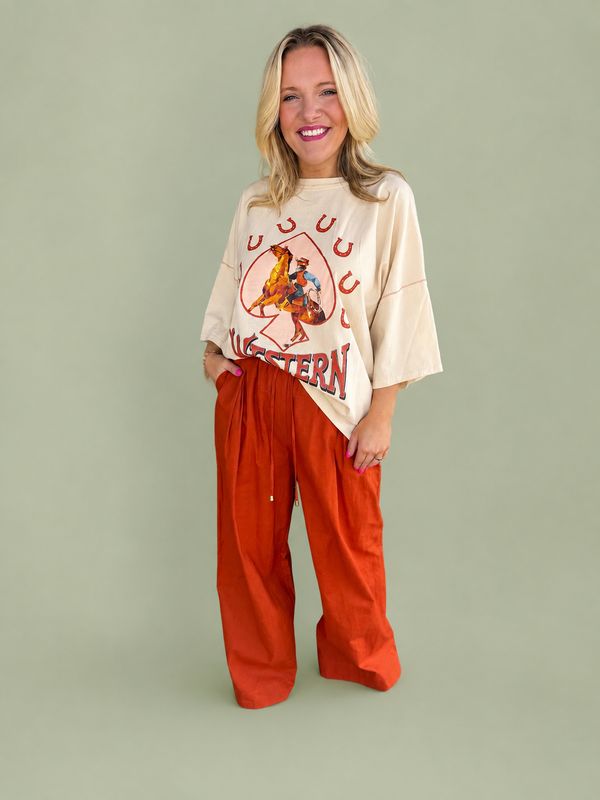 Western Graphic Short Sleeve Tee
